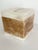 Vintage Onyx Stone Tissue Box For Sale - Image 4 of 9