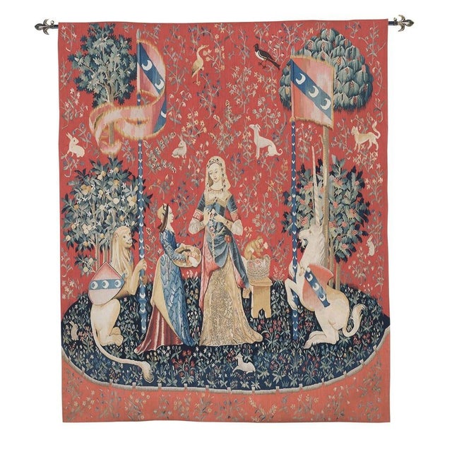 This beautiful tapestry is hand-woven by skilled artisans in pure New Zealand wool, keeping alive the centuries old...