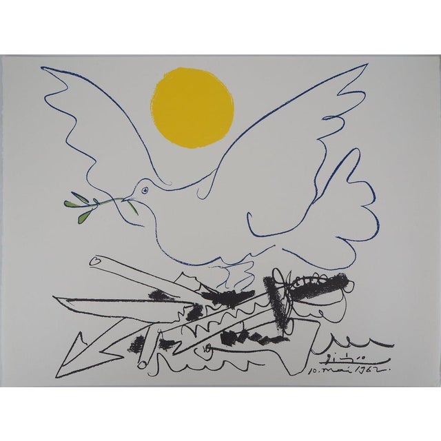 Pablo Picasso, Colombe de l'avenir, Lithograph For Sale - Image 7 of 7