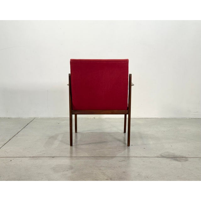 Wood Vintage Teak Chairs and Stool, 1960s, Set of 3 For Sale - Image 7 of 18