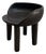 Sculptural Mango Wood Chair Dark Brown Espresso Finish Modern Organic For Sale