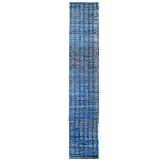 Summer Berries in Blue Runner - 1′1″ × 6′ For Sale