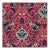 Morphew Abode Flamingo Pink Majorca Medallion Wallpaper For Sale