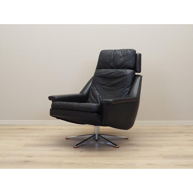 Danish Swivel Armchair by Werner Langenfeld for Esa, 1970s For Sale - Image 3 of 18