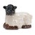 Kenneth Ludwig Chicago Mini Sheep Figurine (Set of 6) For Sale - Image 4 of 7