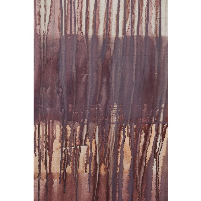 "Volcanic Monochrome 11" - Large Abstract Acrylic Painting by Simon Findlay For Sale - Image 12 of 17
