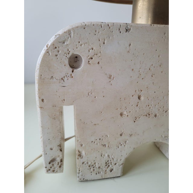 Sculptural Elephant Table Lamp from F.lli Mannelli, Florence, Italy, 1970s For Sale - Image 15 of 18