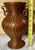 Wood Vintage MCM Japanese Wicker 9.5 Inch Tall Vase For Sale - Image 7 of 7