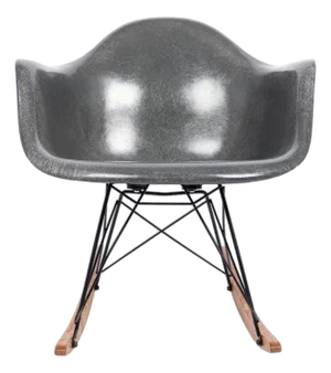 Mid Century Rar Gray Rocking Chair by Eames for Herman Miller, 1959
