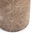 Taupe Faux Marble End Table / Pedestal Medium For Sale - Image 4 of 5