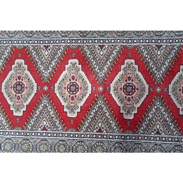 Beige 1970s, Vintage German Geometric Rug 2.3' X 4.6' For Sale - Image 8 of 11