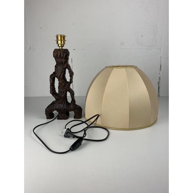 Dutch Brutalist Mushroom Table Lamp, 1960s For Sale - Image 4 of 17