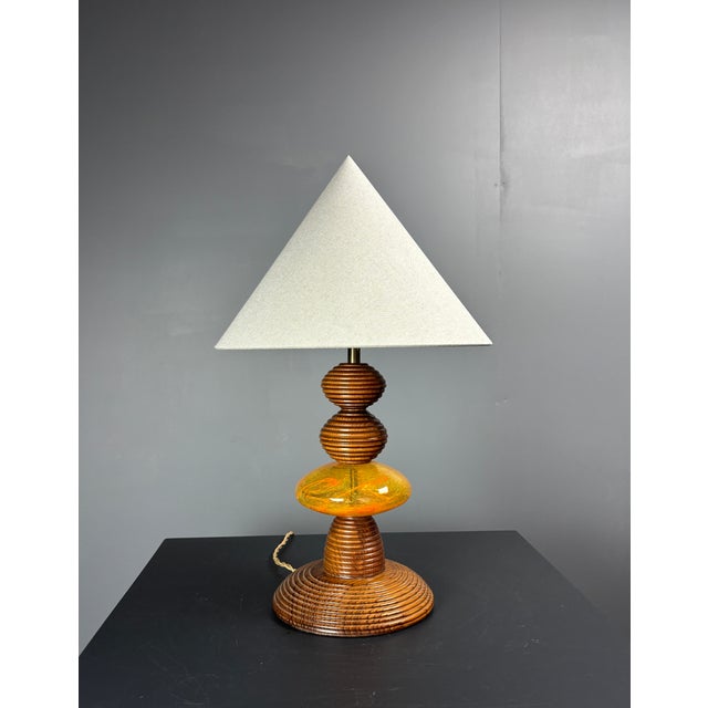 Mid-Century Modern Adjustable Table Lamp with Glass Sphere, 1970s For Sale - Image 16 of 18