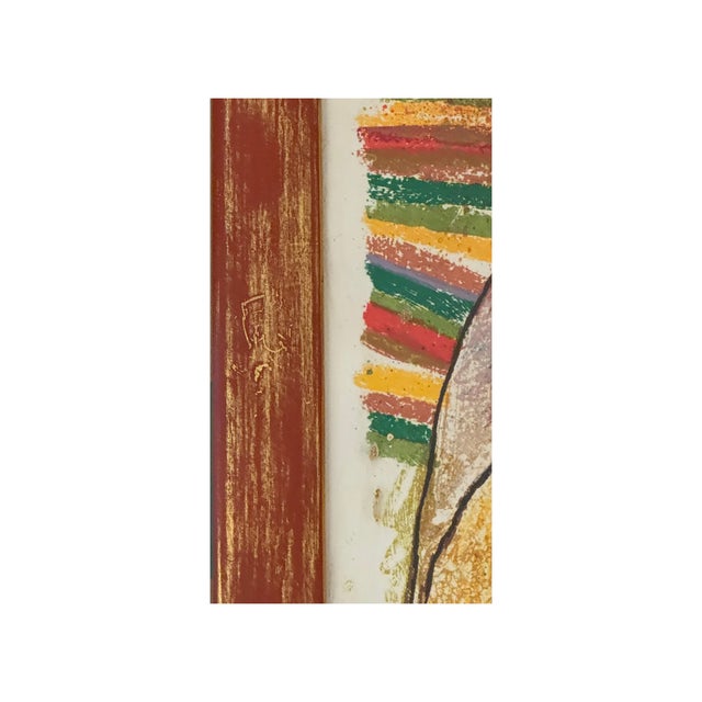 Theo Tobiasse “Sarah” — 1984 Framed Limited-Edition Lithograph For Sale - Image 11 of 14