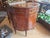Italian Half-Moon Inlaid Cabinet with Bronze Friezes, 1960s For Sale - Image 14 of 18