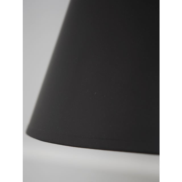 Metal 1970s Chapman Empire Style Brass Table Lamp W/Shade For Sale - Image 7 of 11