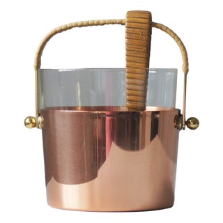 Ice Bucket by Gunnar Ander for Ystad-Metall, 1950s For Sale