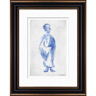 Mandarian Lady By Dana Gibson, Framed Art Print For Sale