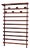 Vintage Wooden Coat Stand by Carlo Enrico Longhi for Elam, 1960s For Sale