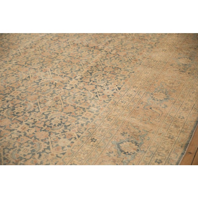 Vintage Tea Washed Tabriz Carpet - 9'10" x 17'8" For Sale - Image 11 of 13