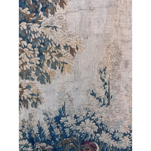 Pair of 18th Century Tapestry For Sale - Image 9 of 13
