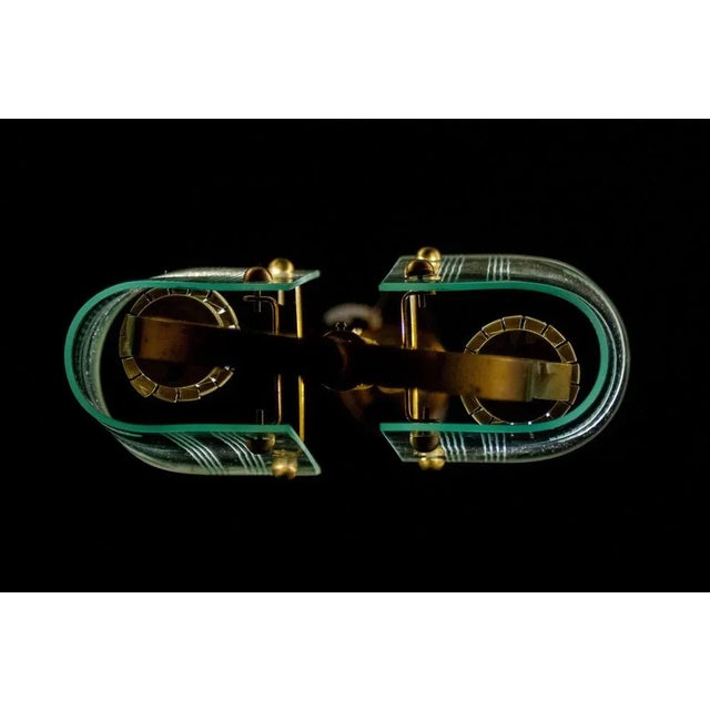 Art Deco Pendant with Murano Glass by Pietro Chiesa, 1940 For Sale - Image 10 of 11