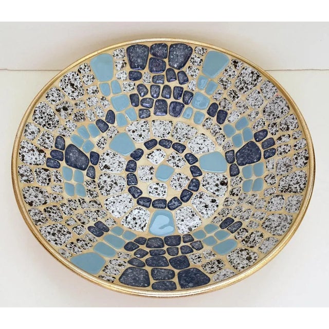 Vintage Mosaic Tile Bowl For Sale - Image 4 of 4