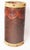 Art Nouveau Umbrella Stand Basket Embossed Leather Decorated Red Roses, 1900 For Sale - Image 6 of 17