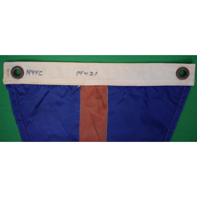 Traditional New York Yacht Club Burgee Flag/ Pennant For Sale - Image 3 of 3