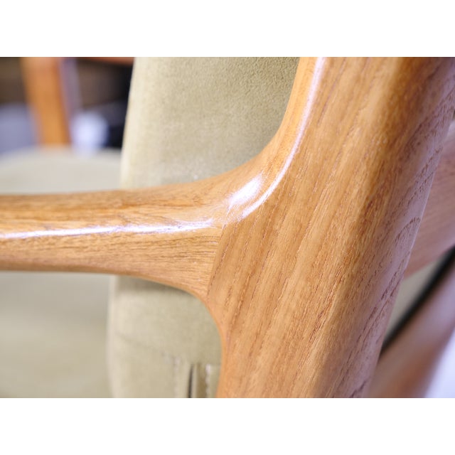 Mid-Century Lounge Chair Senator in Teak by Ole Wanscher for Cado, Denmark, 1960s For Sale - Image 12 of 14