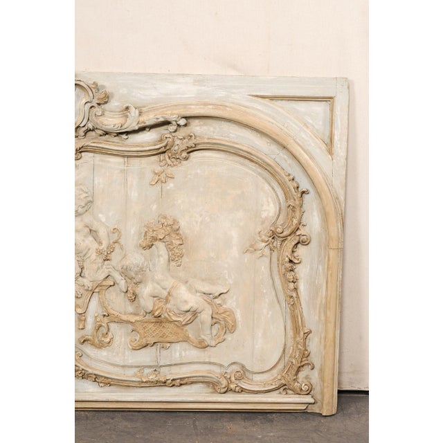 19th Century French "Putti" Panel, or Headboard! For Sale In Atlanta - Image 6 of 9