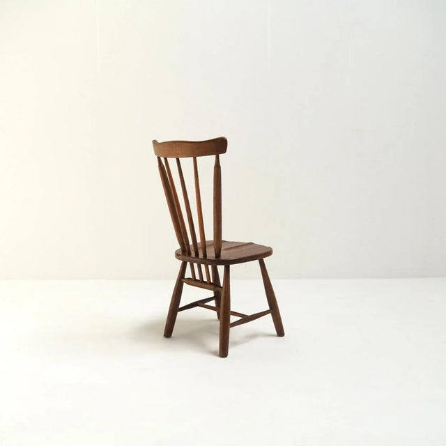 Brown Vintage Chairs, 1970s, Set of 6 For Sale - Image 8 of 10