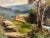 "A view of Hampshire" Right version Oil painting on canvas by Abraham Hulk, circa 1900. in period style frame. Each...