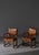Set of Armchairs in Oak & Leather by Kaare Klint for Lars Møller, Denmark, 1935 For Sale - Image 15 of 18