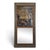 Louis XVI Style Trumeau with Decorative Panel and Mirror For Sale - Image 9 of 9