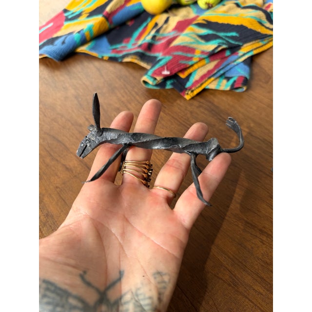 Vintage Brutalist Zoomorphic Knife Rest, 1950s, Set of 12 For Sale - Image 14 of 18