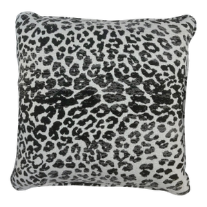 Sunbrella Snow Leopard Outdoor Pillow