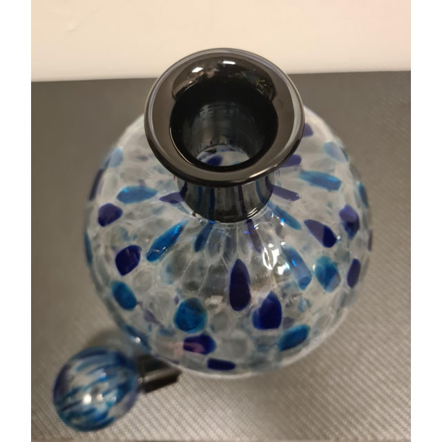 Glass Chambord Bottle by Alessandro Mendini for Venini, 1992 For Sale - Image 7 of 18