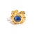 Royal Sapphire Crown Statement Ring, Size 8 For Sale - Image 9 of 9