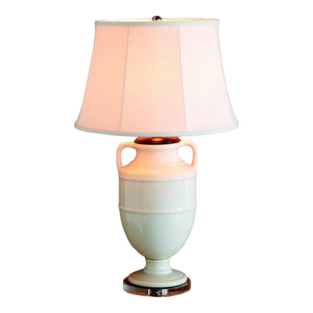 Lantana Ivory Lamp 34"h For Sale