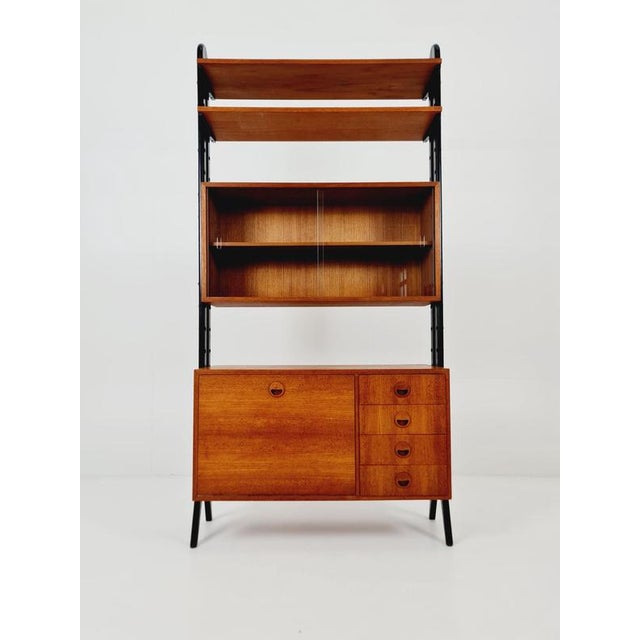 Mid-Century Danish Freestanding Bookshelf System in Teak by Bengt Ruda, 1960s For Sale - Image 4 of 18