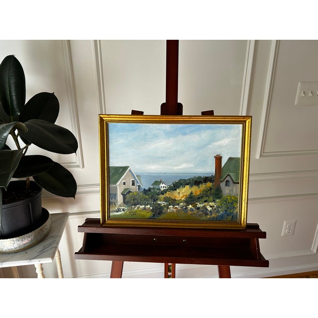 Coastal Seascape Original Oil Painting, Ken Knight For Sale - Image 10 of 11