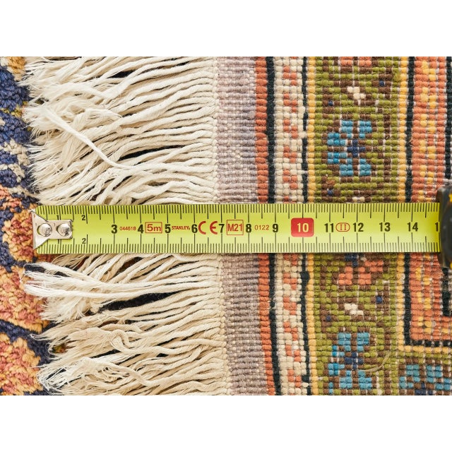 Hand-Knotted Turkish Kayseri Rug For Sale - Image 9 of 10