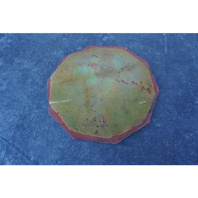 Ceramic Circa 1927 California Faience Tile Trivet For Sale - Image 7 of 7
