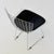 Black Mid-Century Wire Chrome Side Chair by Harry Bertoia, Germany, 1980s For Sale - Image 8 of 18