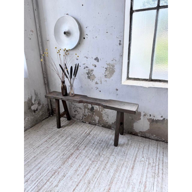 Wood Vintage Console Workbench, 1950s For Sale - Image 7 of 18