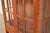 Brown Stickley Mission Arts and Crafts Cherry Wood Lighted Bookcase Cabinet or Display Cabinet For Sale - Image 8 of 16