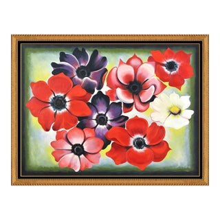 1990s Eight Anemones, Lowell Nesbitt For Sale