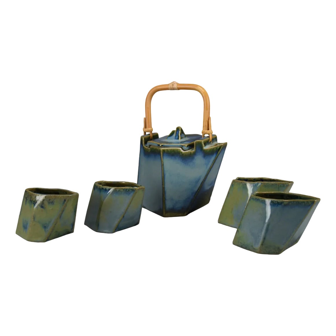 Avant Garde Tea Set, 1990, Set of 5 | Chairish