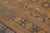Textile Hand-Knotted Vintage Ottoman Style Rug in Beige-Brown, Blue All Over Pattern For Sale - Image 7 of 9